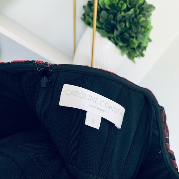 Caroline Constas • Gabrielle Velvet Bustier • Meghan King • SZ S • Retail $445 - Picture 7 of 14